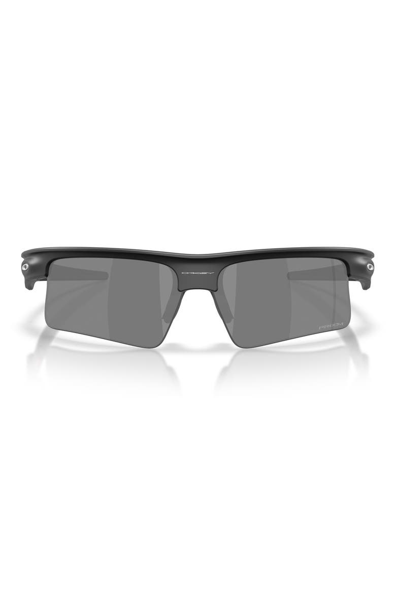 Bisphaera Speed 68mm Prizm™ Oversize Rectangular Sunglasses, Main, color, MATTE BLACK / PRIZM BLACK