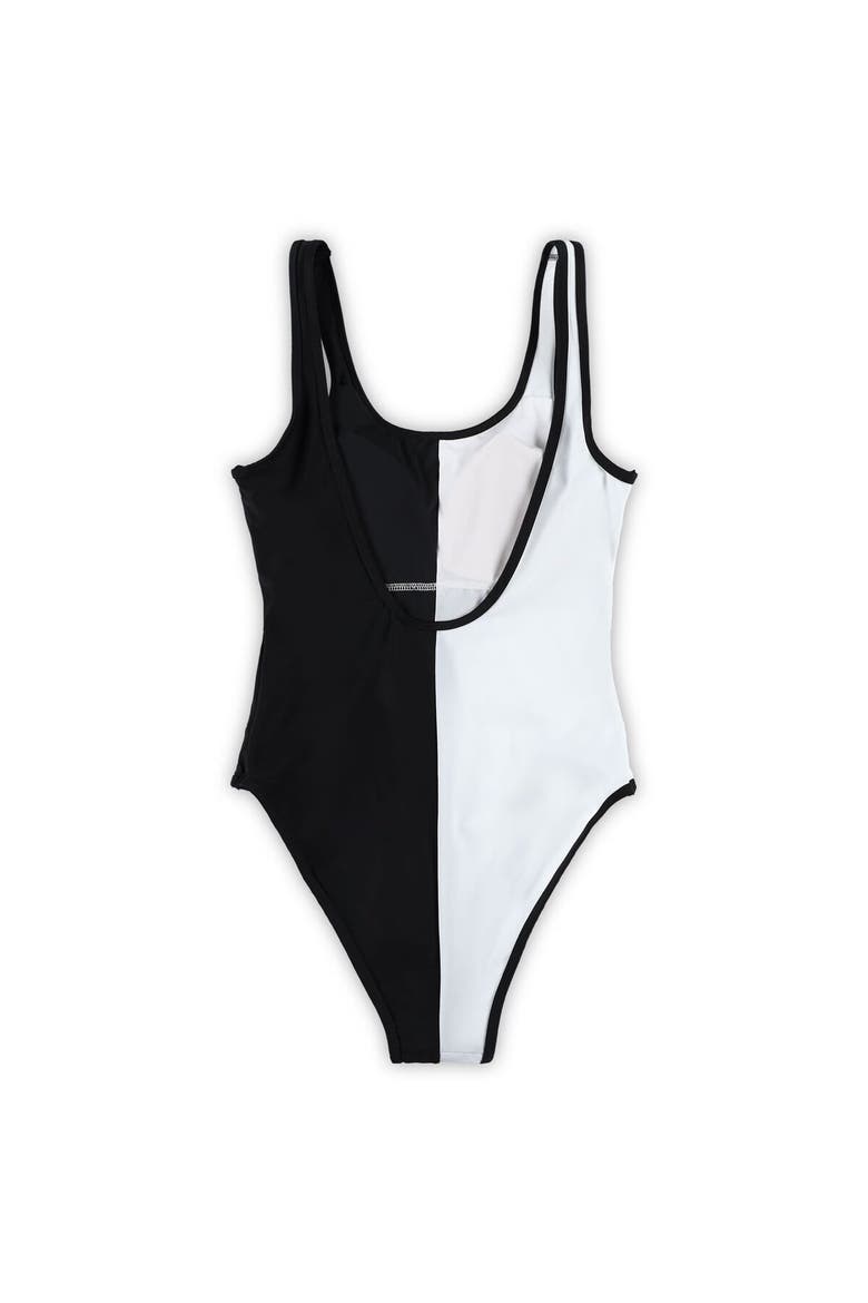 Women's G-III 4Her by Carl Banks Black/White San Francisco 49ers Last Stand One-Piece Swimsuit, Alternate, color, Black