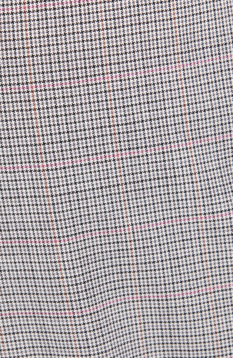 Ovadia Jordan Pleated Houndstooth Wool Pants, Alternate, color,