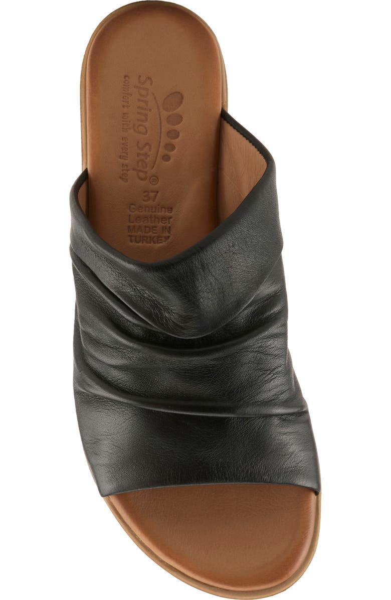 Spring Step Jaleel Slide Sandal, Alternate, color, Black