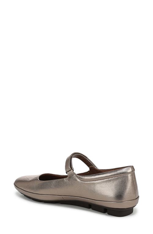 Shop Naturalizer Behold Mary Jane Flat In Warm Silver