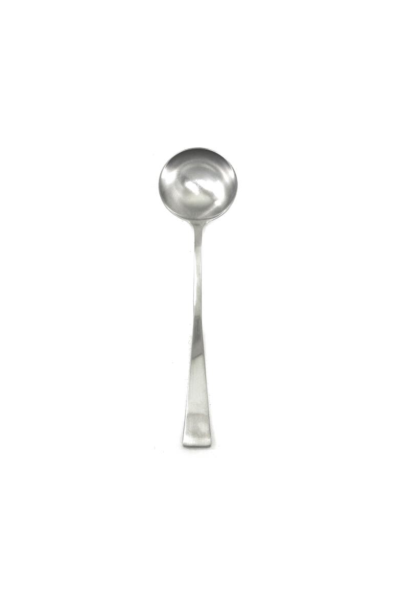 Italia Gravy Ladle, Main, color, Ice Silver