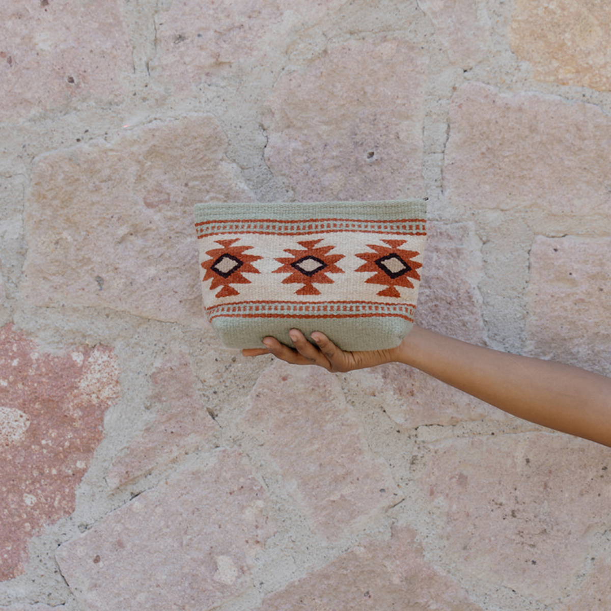Amasouk Primavera Pouch, Alternate, color, Red