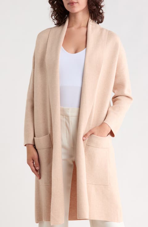 Alicia Open Front Long Cardigan