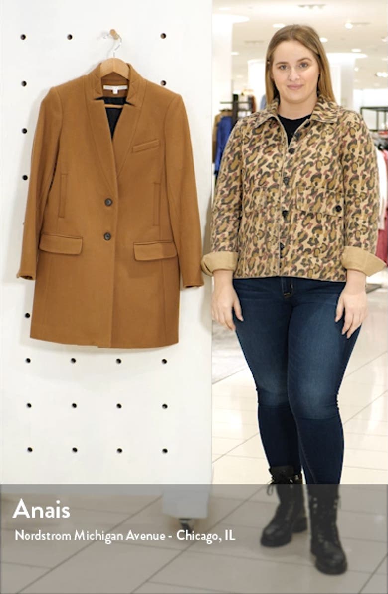 Wool Blend Car Coat, sales video thumbnail