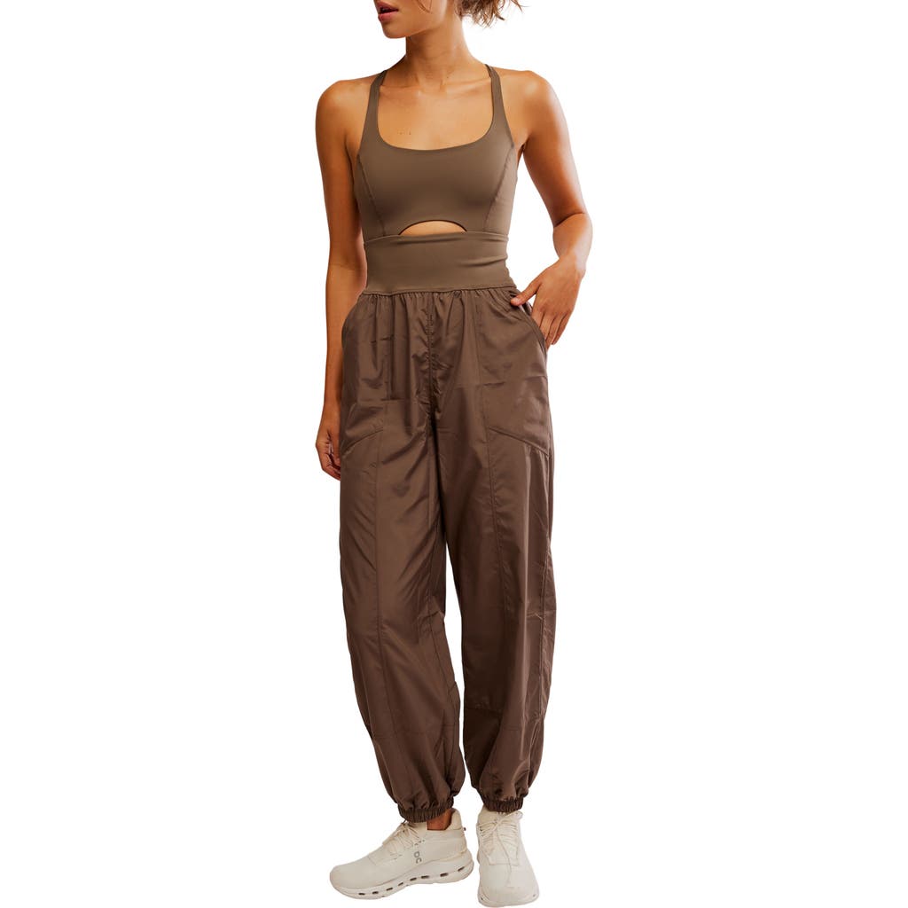 FREE PEOPLE FREE PEOPLE FP MOVEMENT RIGHTEOUS RUNSIE JUMPSUIT