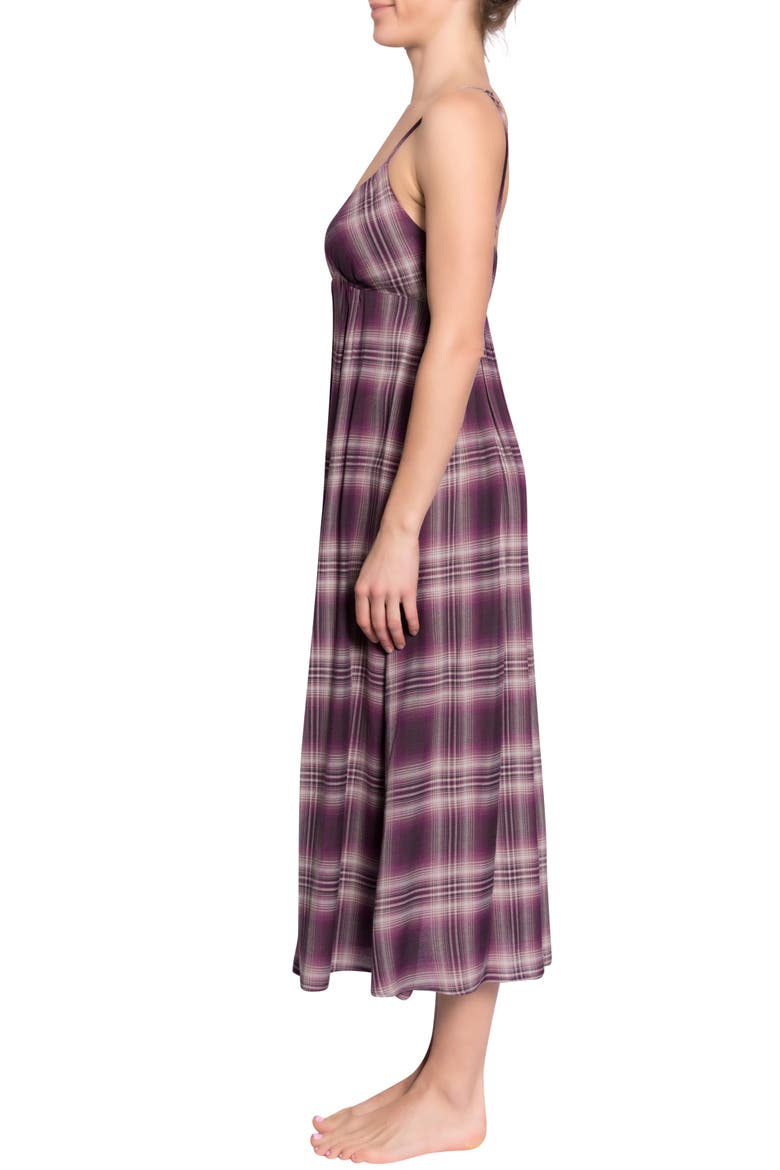 Olivia Nightgown, Alternate, color, PLUM PLAID