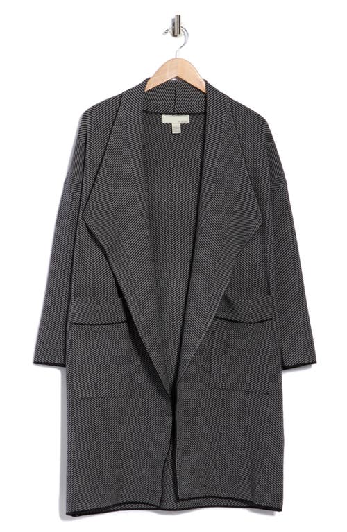 By Design Open Front Long Cardigan In Gray