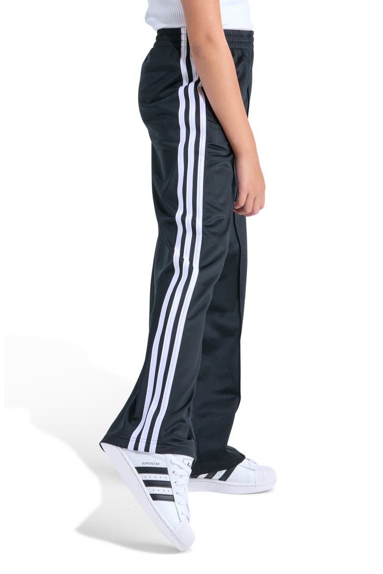 Kids' Firebird Wide Leg Track Pants, Alternate, color, BLACK