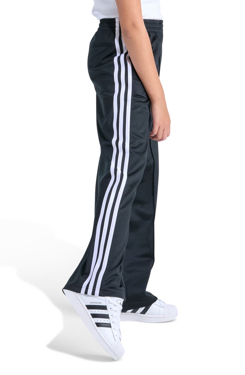adidas Kids' Firebird Wide Leg Track Pants, Alternate, color, Black