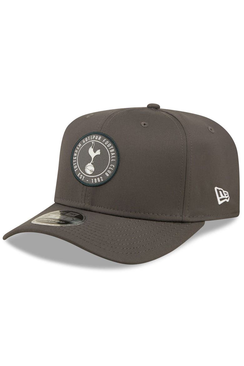 Men's New Era Gray Tottenham Hotspur Iridescent Stretch Snap 9FIFTY Snapback Hat, Main, color, Gray