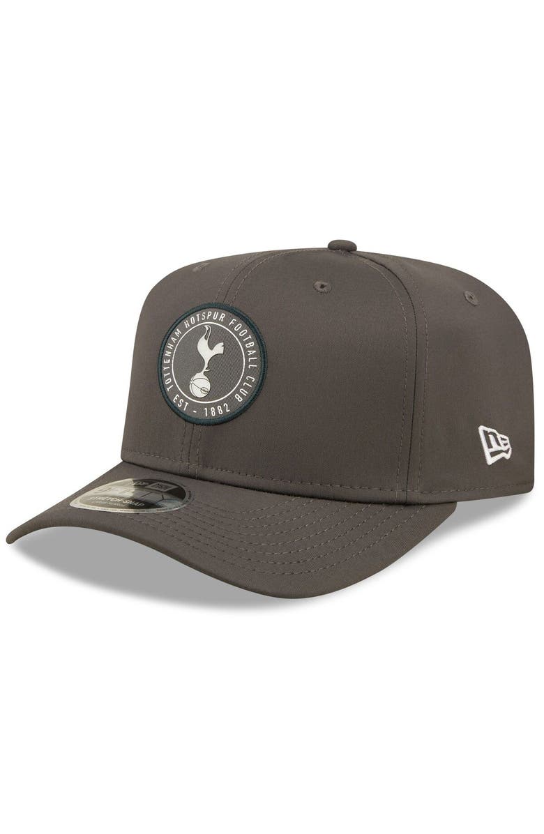 New Era Men's New Era Gray Tottenham Hotspur Iridescent Stretch Snap 9FIFTY Snapback Hat, Main, color, Gray