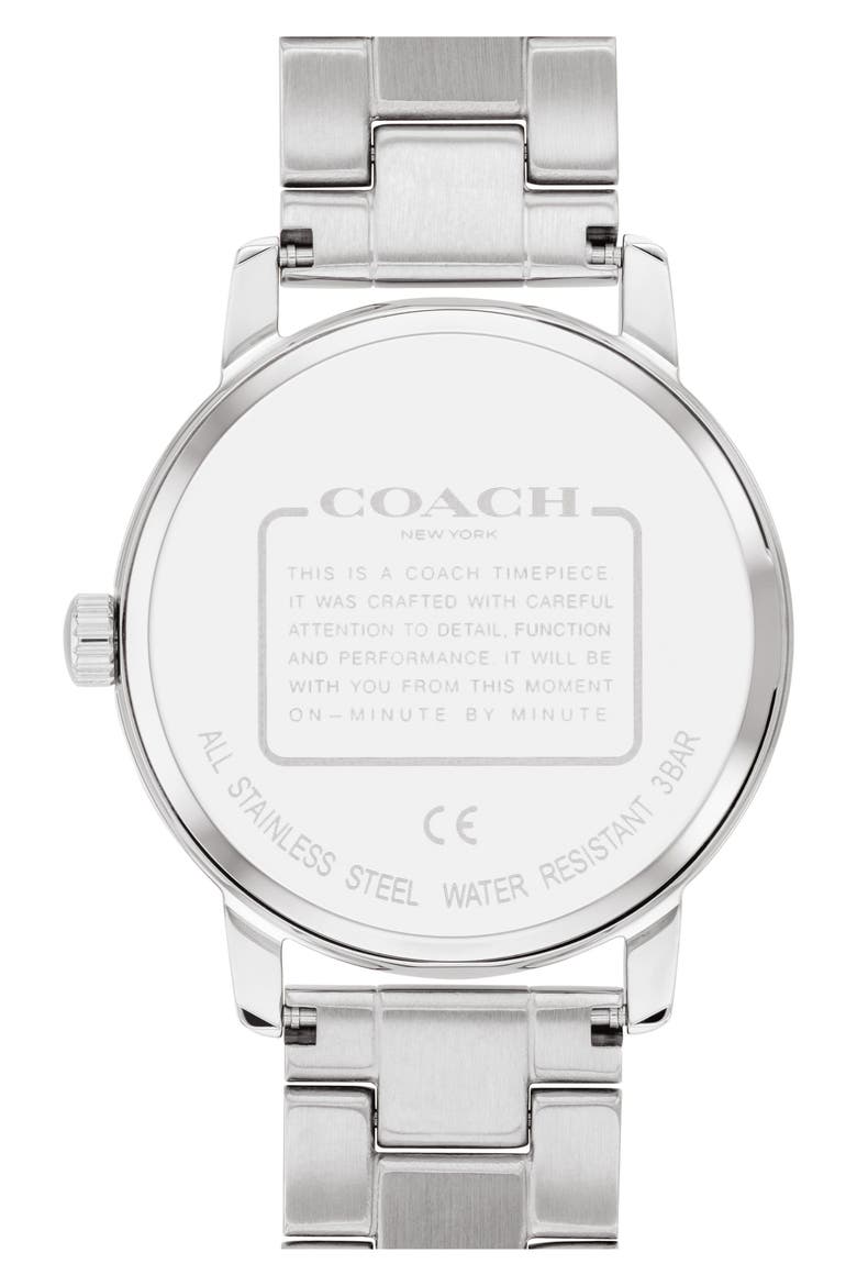 Grand Bracelet Watch, Alternate, color, SILVER WHITE