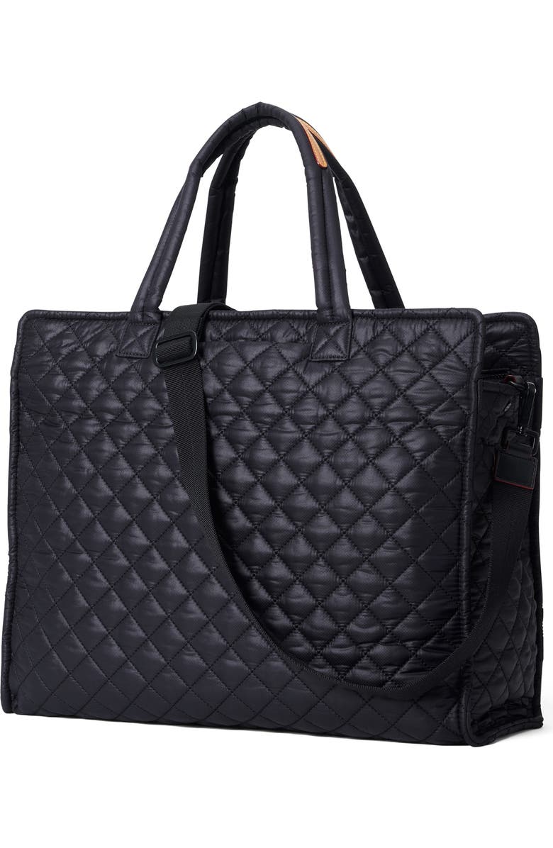 MZ Wallace Large Metro Box Tote, Alternate, color, Black