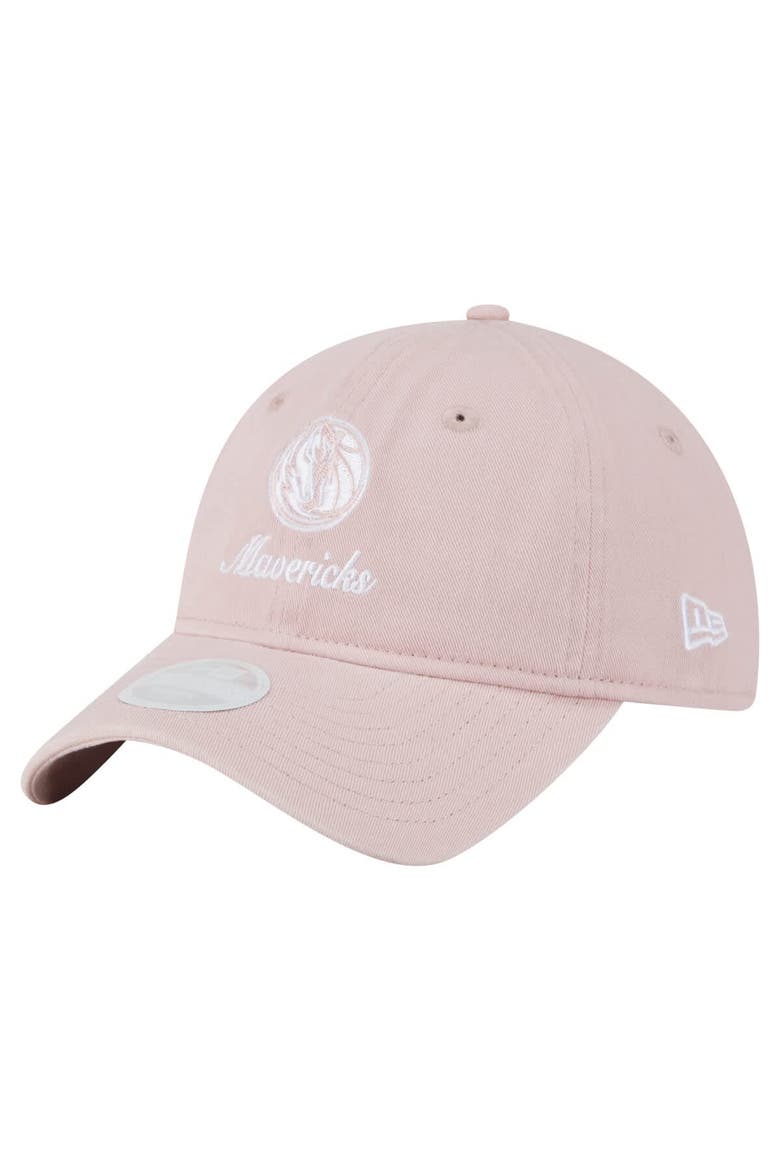 Women's New Era  Pink Dallas Mavericks Gameday Preppy 9TWENTY Adjustable Hat, Main, color, Pink