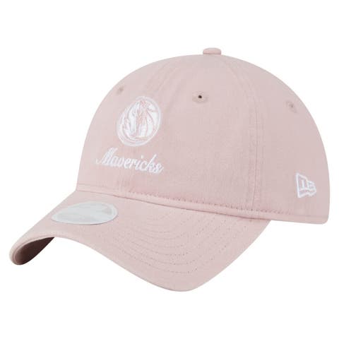 Women's New Era  Pink Dallas Mavericks Gameday Preppy 9TWENTY Adjustable Hat