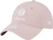 New Era Women's New Era Pink Dallas Mavericks Gameday Preppy 9TWENTY Adjustable Hat