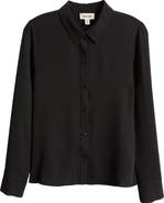 Open Edit Slim Fit Button-Up Shirt