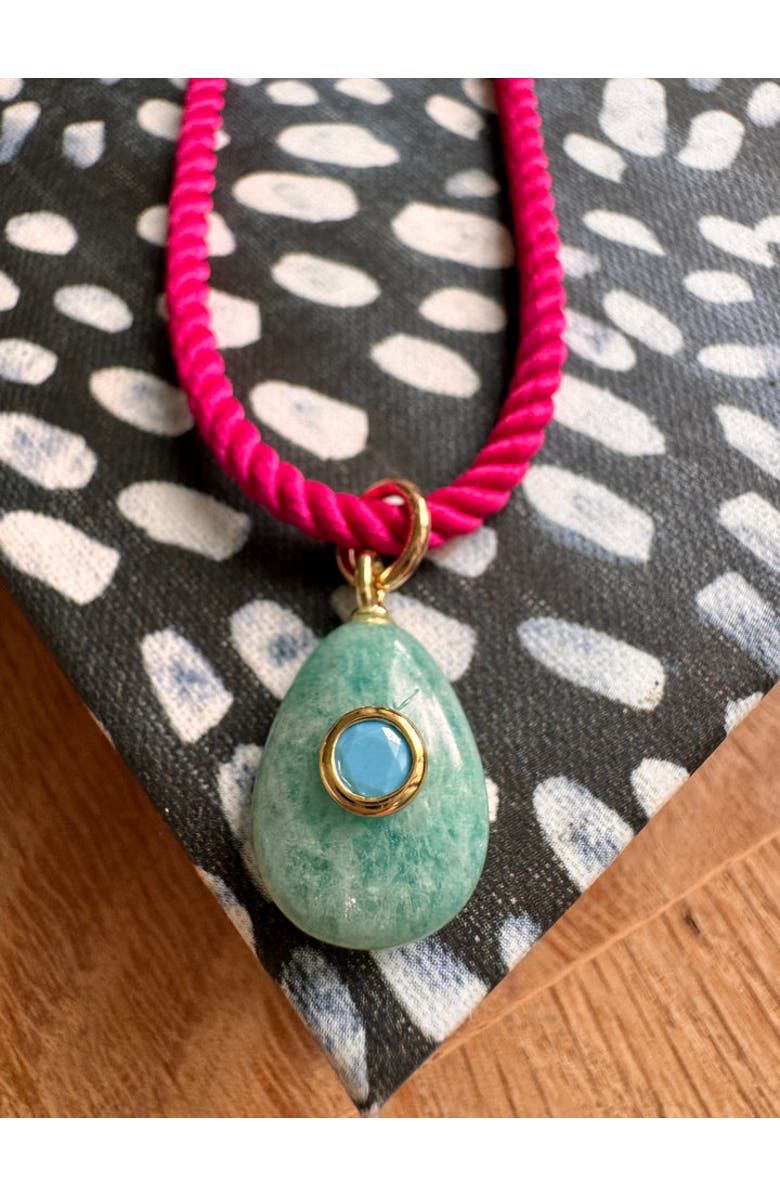 Erin McDermott Jewelry Capri Cabana Necklace, Alternate, color, Pink