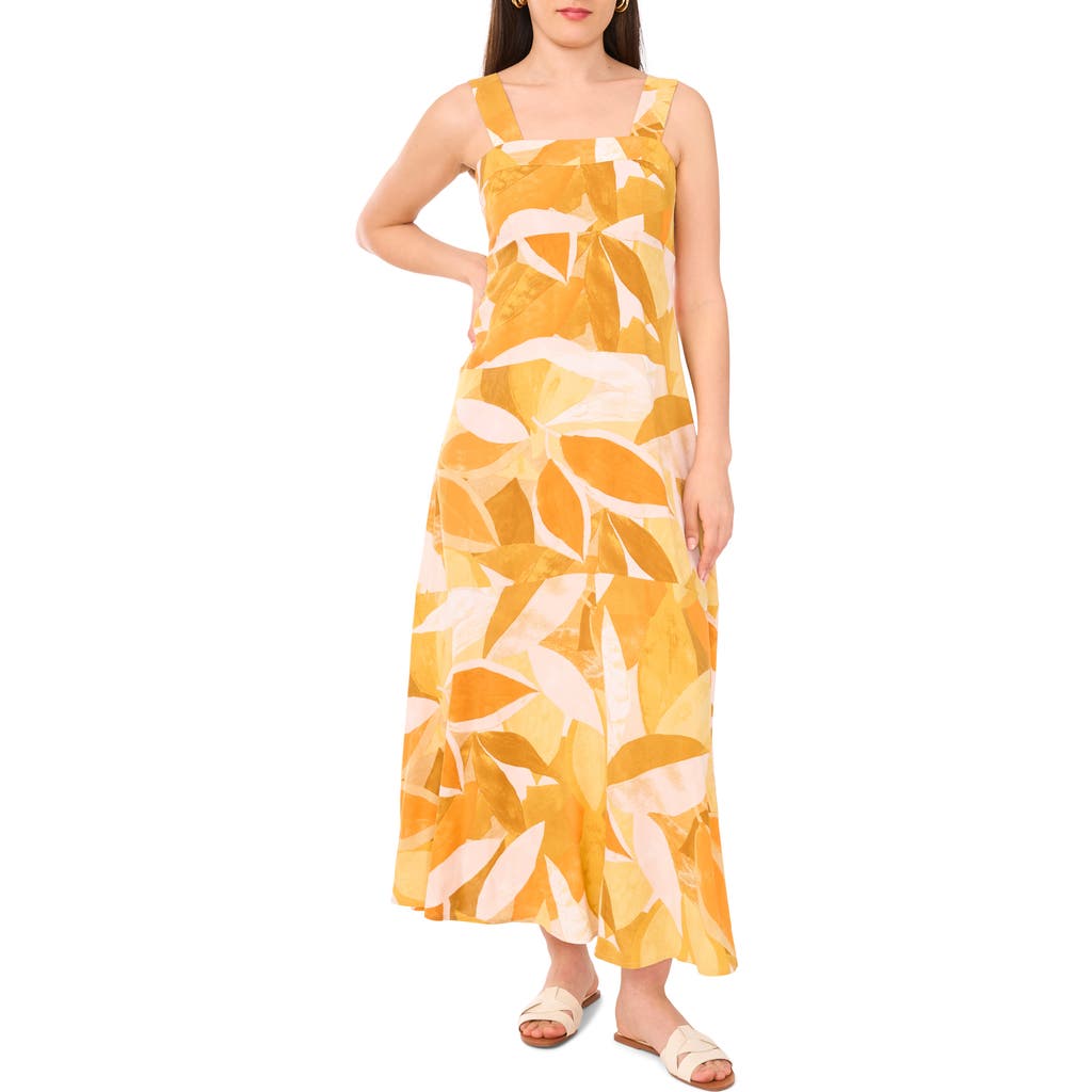 Shop Vince Camuto Printed Maxi Sundress