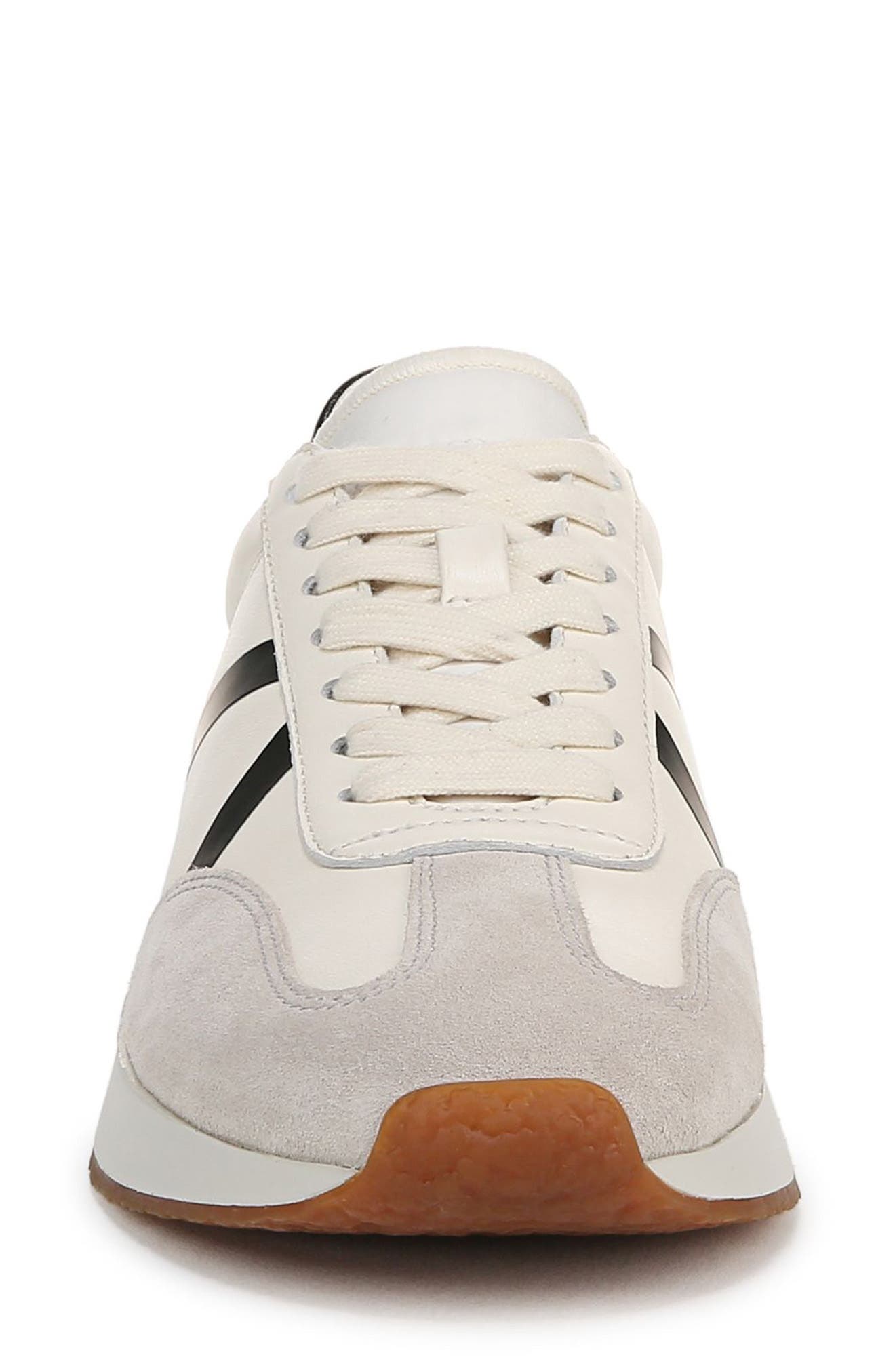 Ohara Sneaker, Alternate, color, MILK/ BLACK
