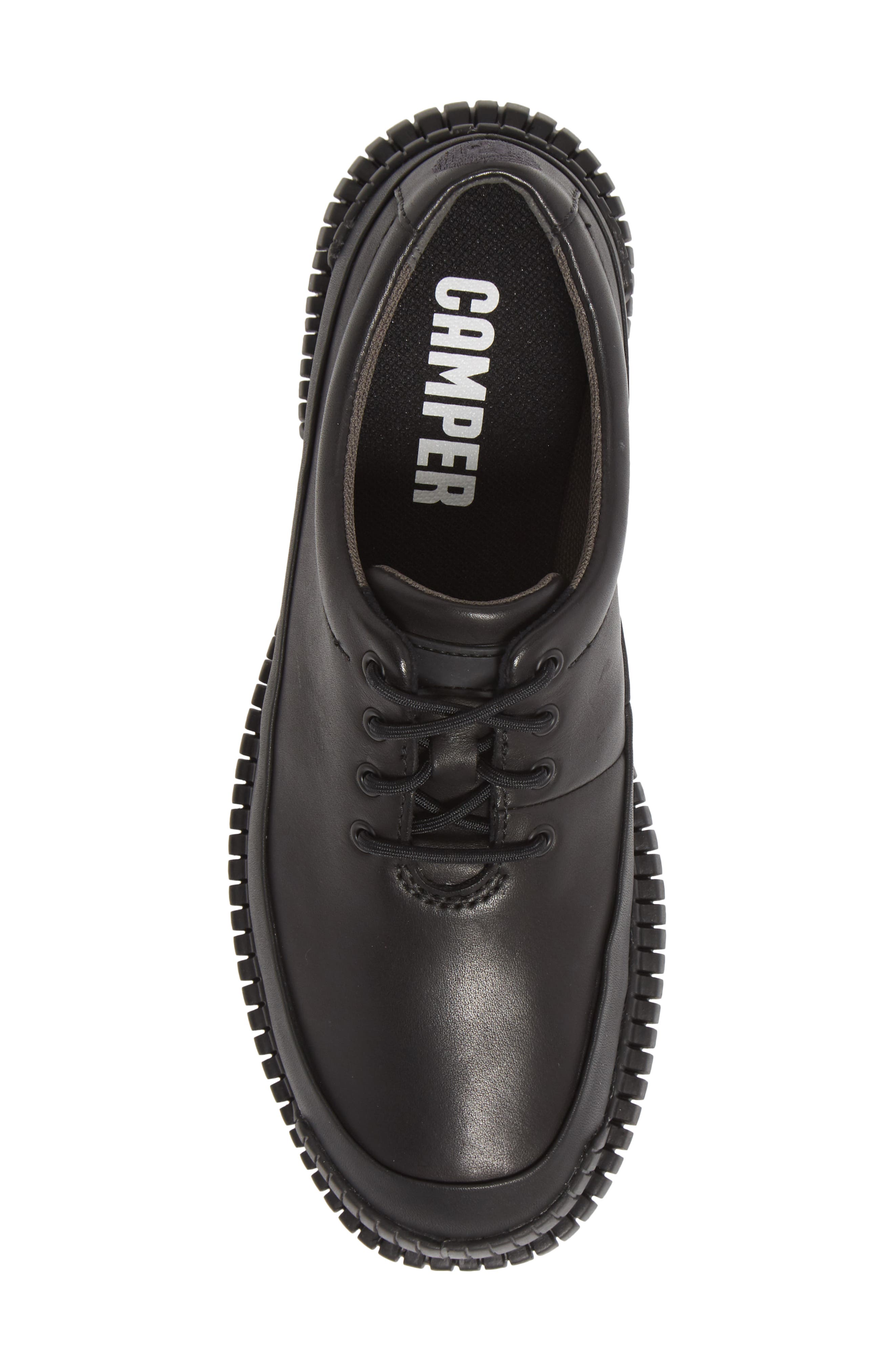 Camper Pix Oxford, Alternate, color, Black/ Black Leather