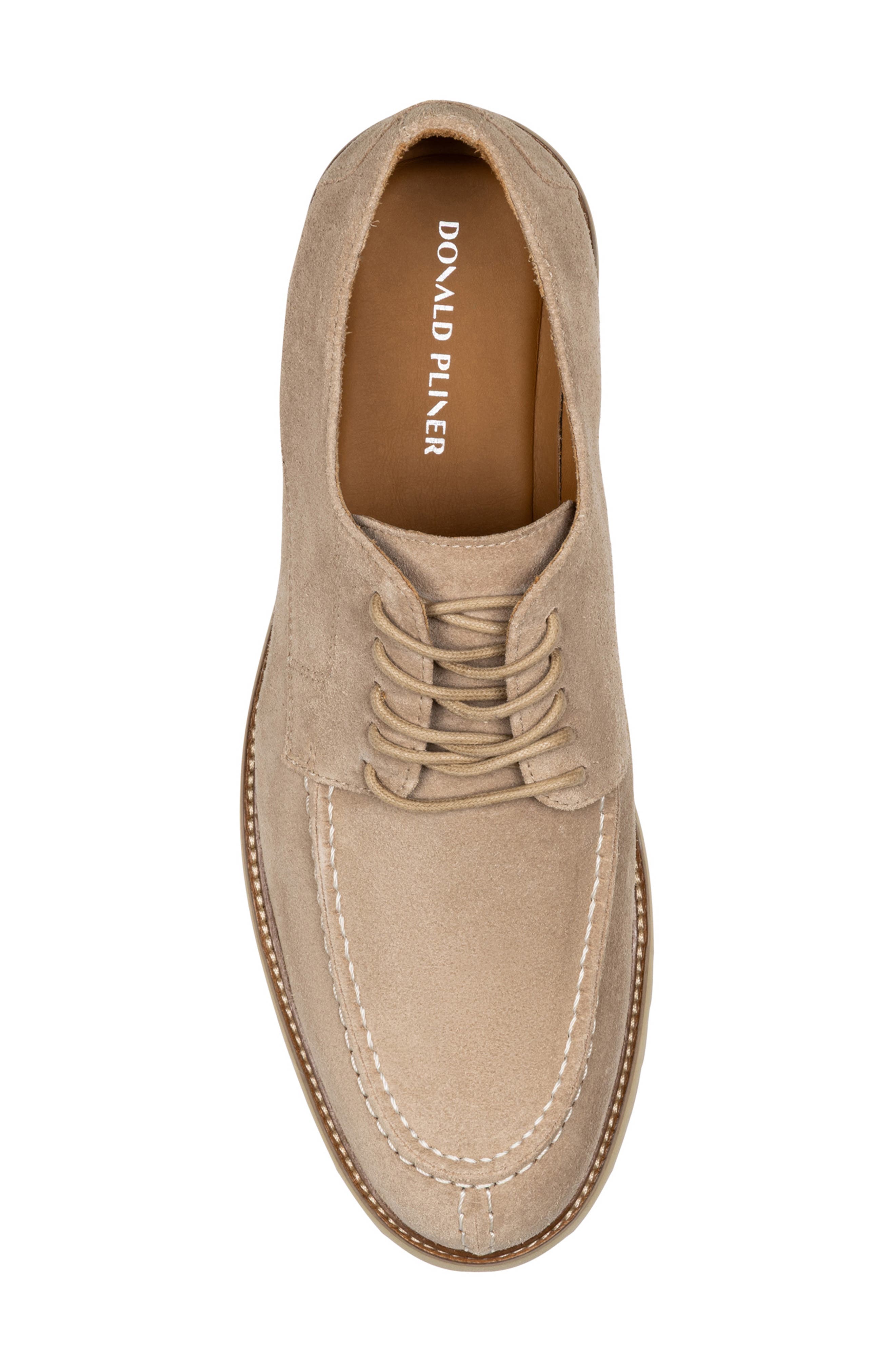 Donald Pliner Joaquin Lug Derby, Alternate, color, Light Taupe