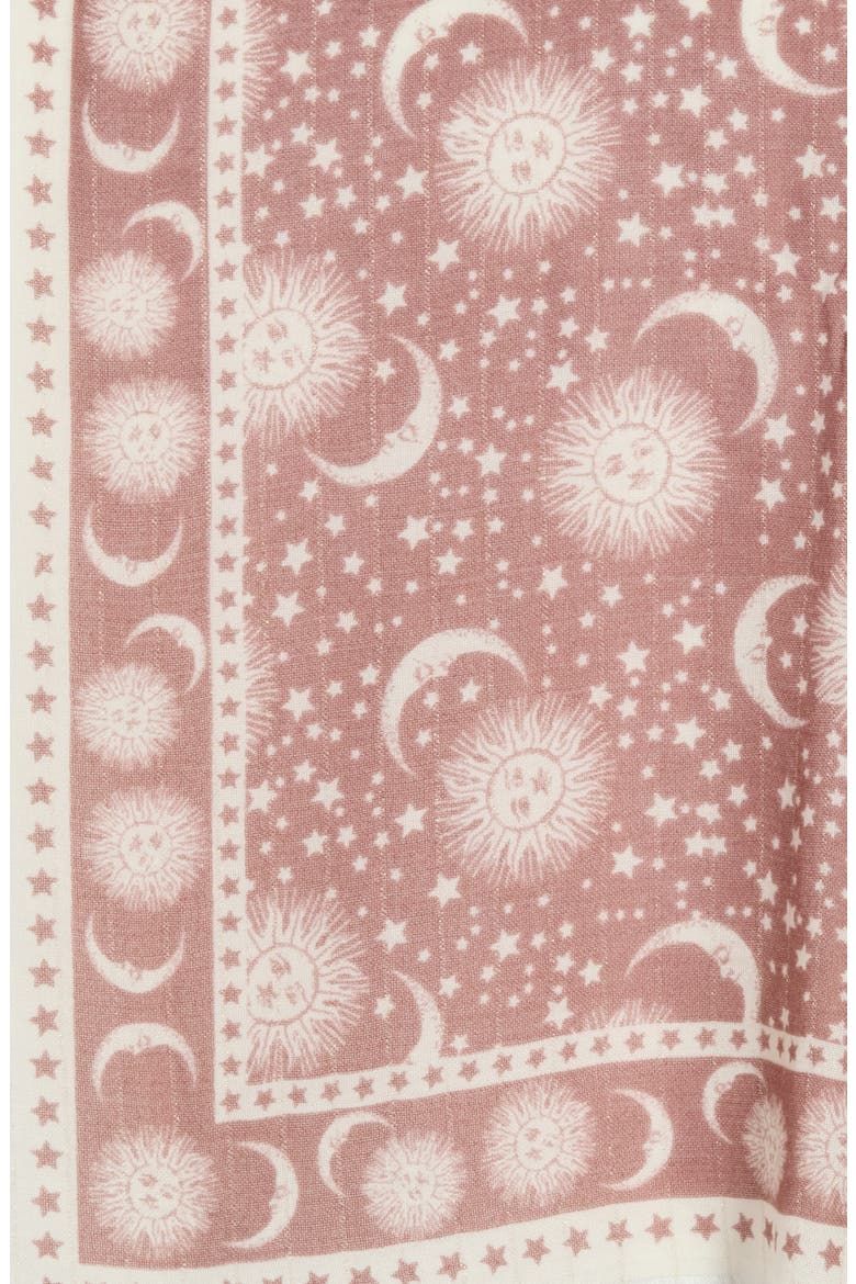 Celestial Square Scarf, Alternate, color, TAUPE