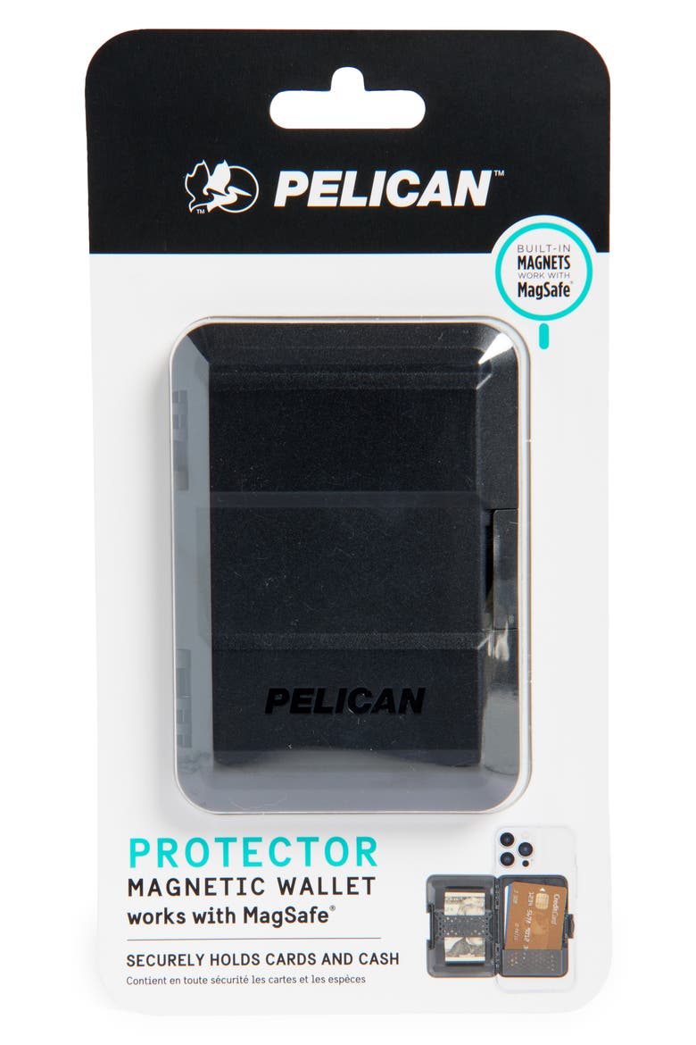 Protector Magnetic Wallet, Alternate, color, BLACK