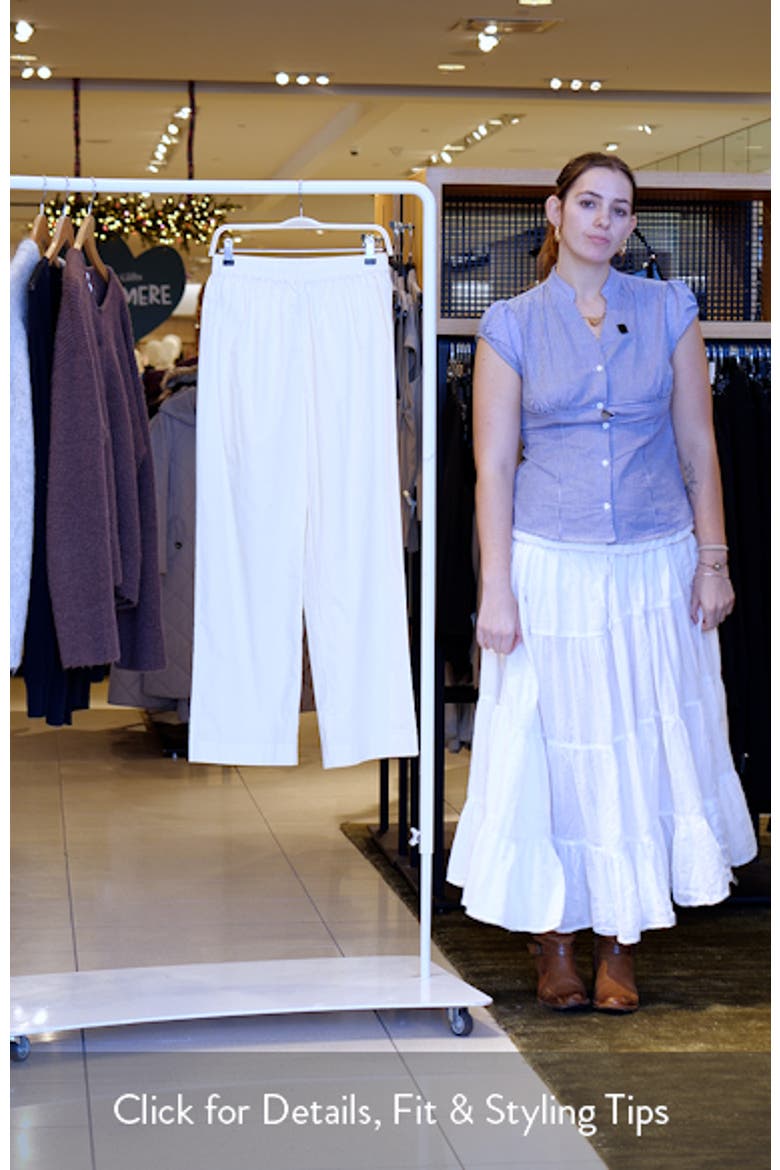 Garment Washed Cotton Pants video