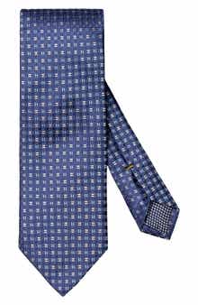 Eton Square Geometric Silk Tie