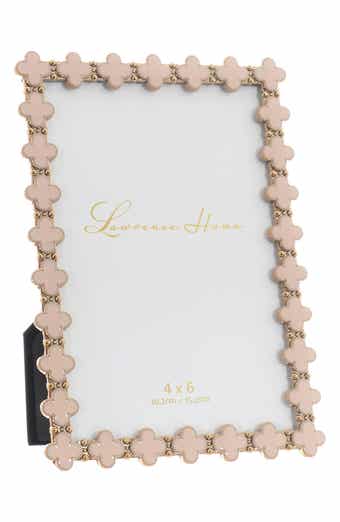 Lawrence Frames Pink Enamel Clover Picture Frame