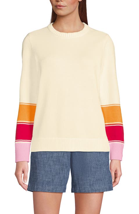 Cotton Drifter Crew Neck Sweater - Embroidered