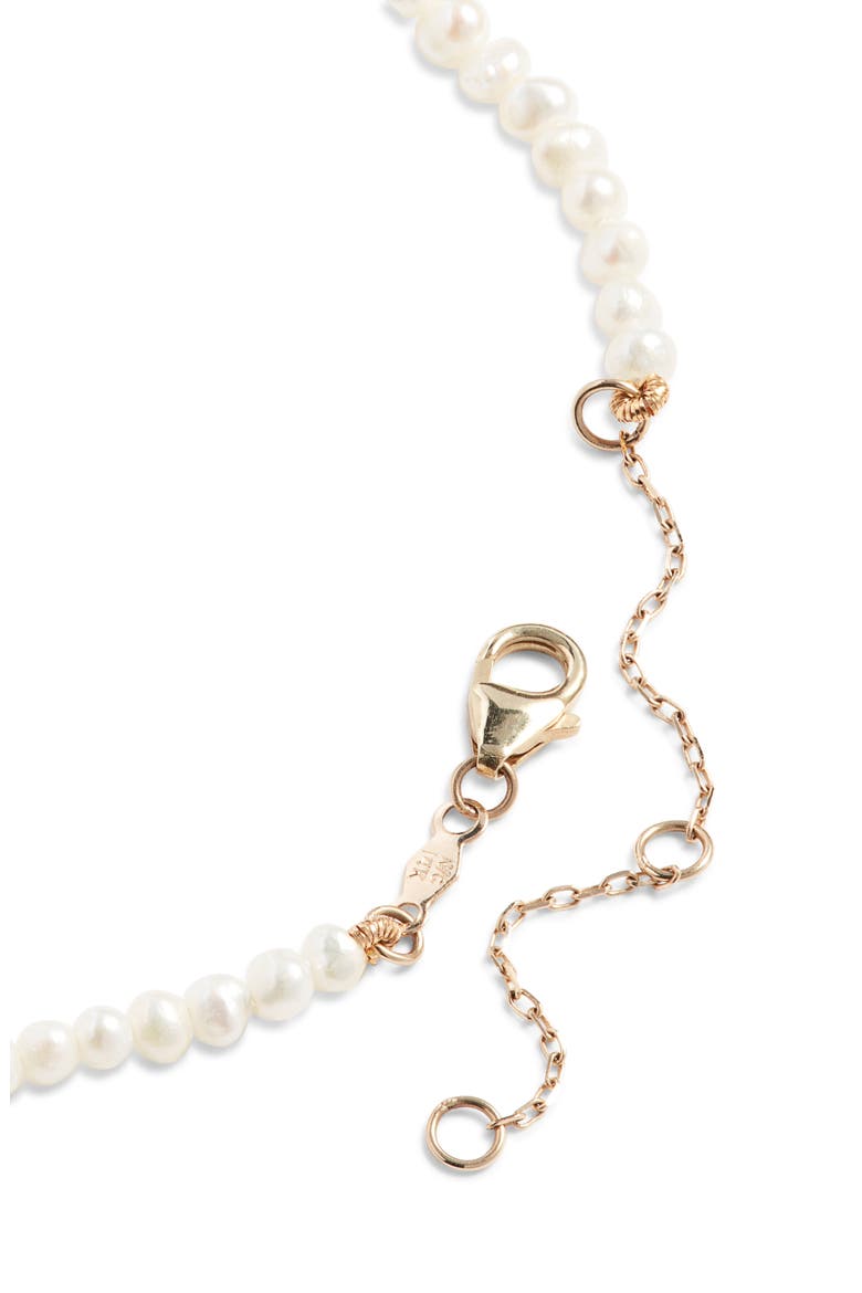 Freshwater Pearl Long Pendant Necklace, Alternate, color, WHITE- 14K YELLOW GOLD