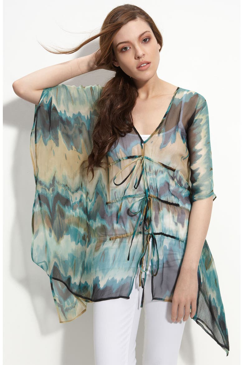 Chiffon Top, Main, color, TEAL