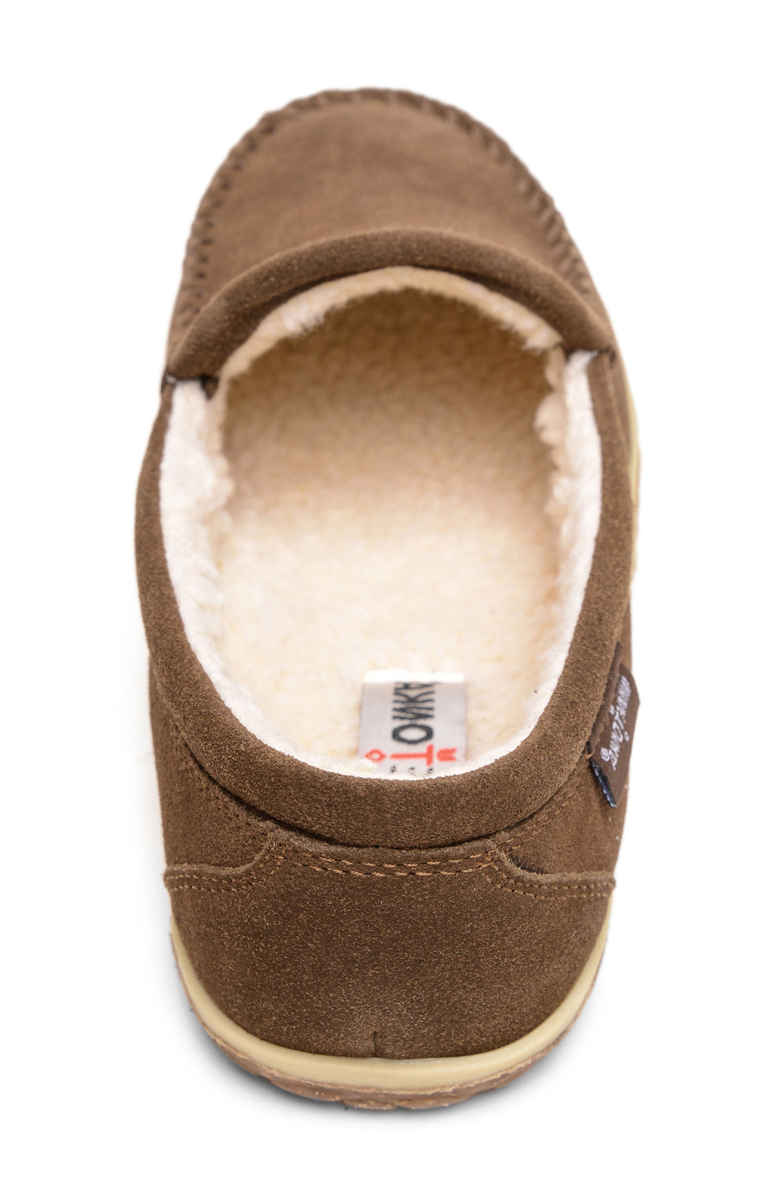 Tilden Slipper, Alternate, color, AUTUMN BROWN