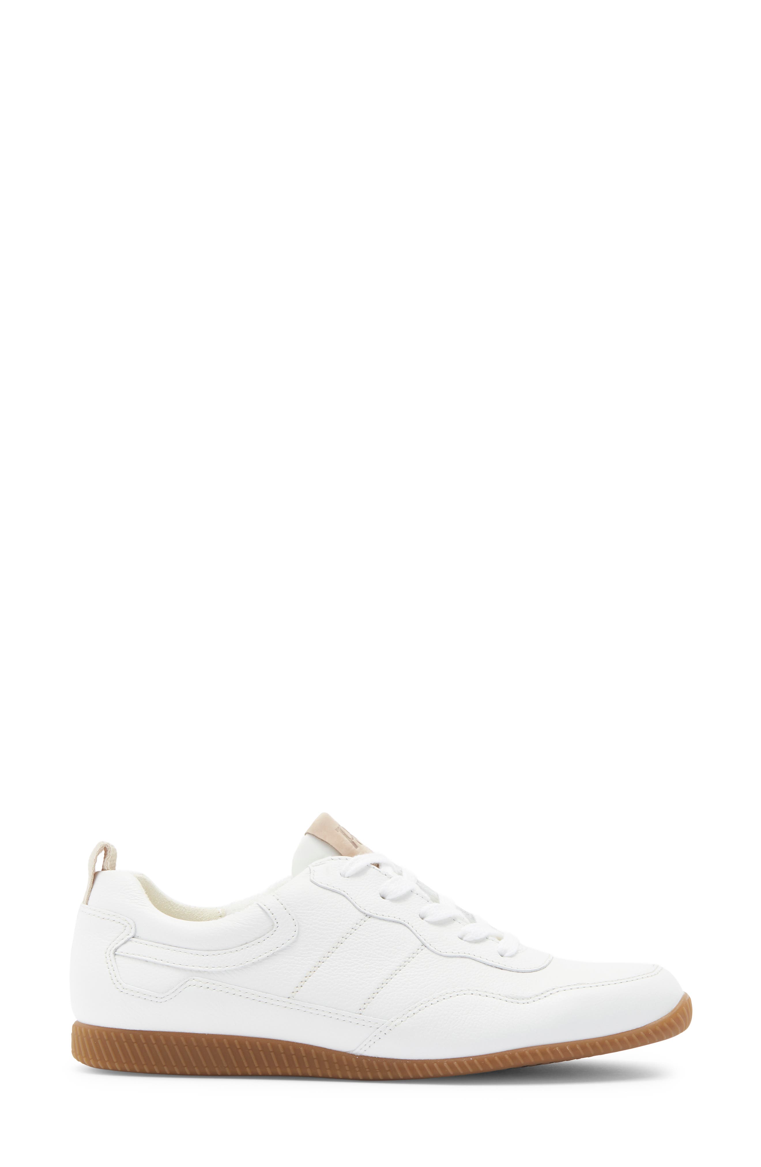 Paul Green Chantel Sneaker, Alternate, color, White Antelope Combo