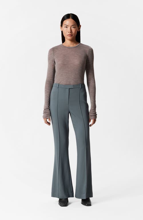 & OTHER STORIES & OTHER STORIES HIGH WAIST PLEATED FLARE PANTS