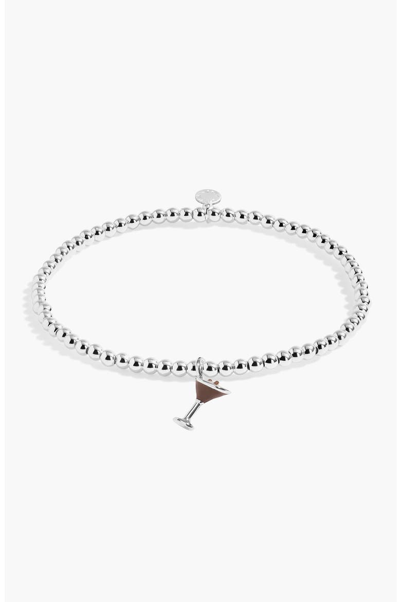 A Little Vibes 'Espresso Yourself' Bracelet, Alternate, color, Silver Plated
