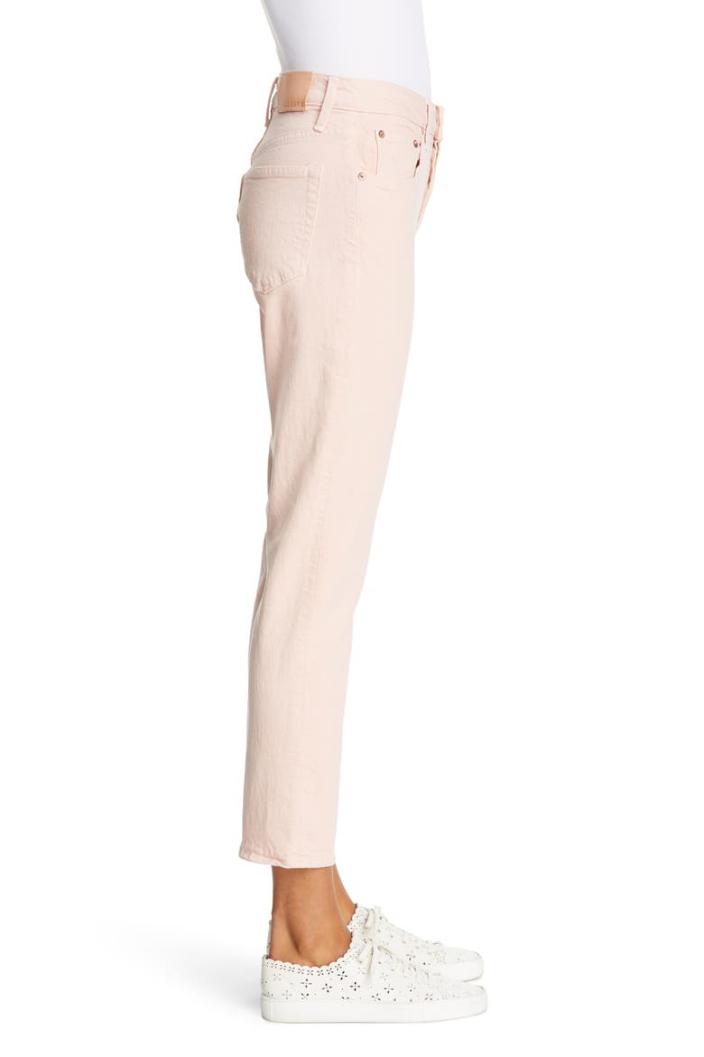 Constance High Waist Ankle Straight Leg Jeans, Alternate, color, FRENCH KISS