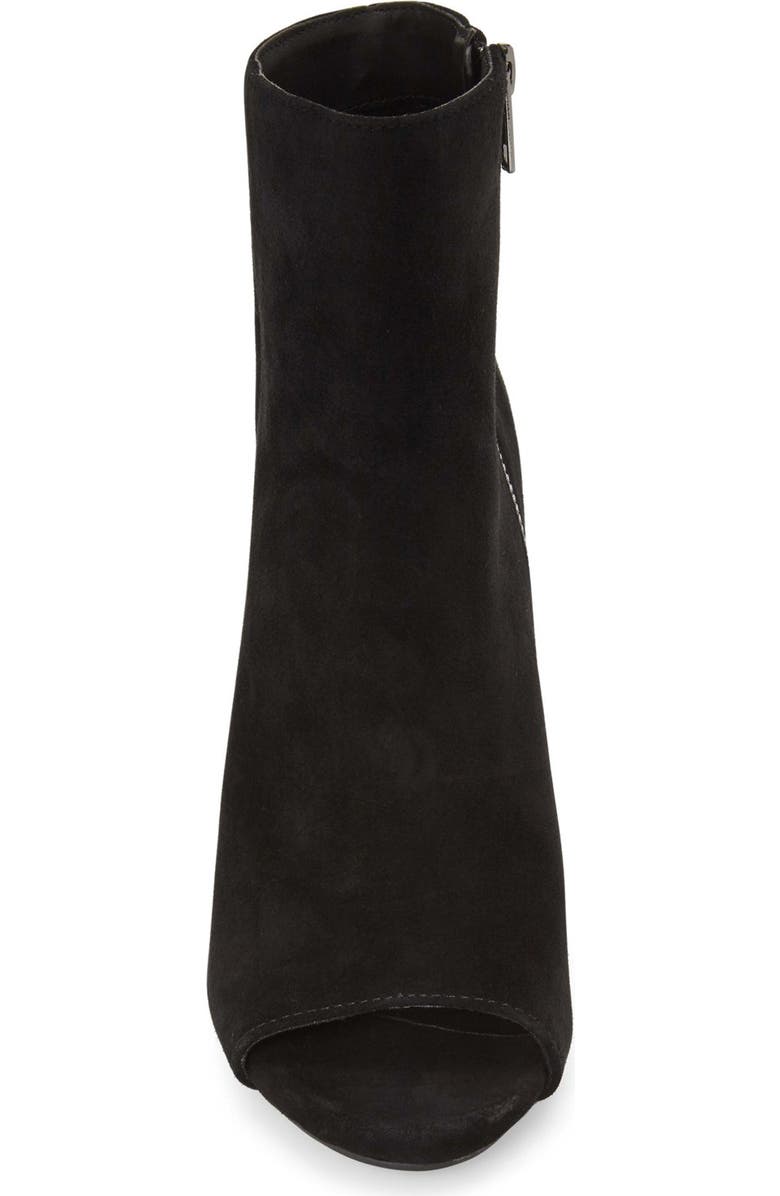Steve Madden 'Mannzo' Open Toe Bootie, Alternate, color,