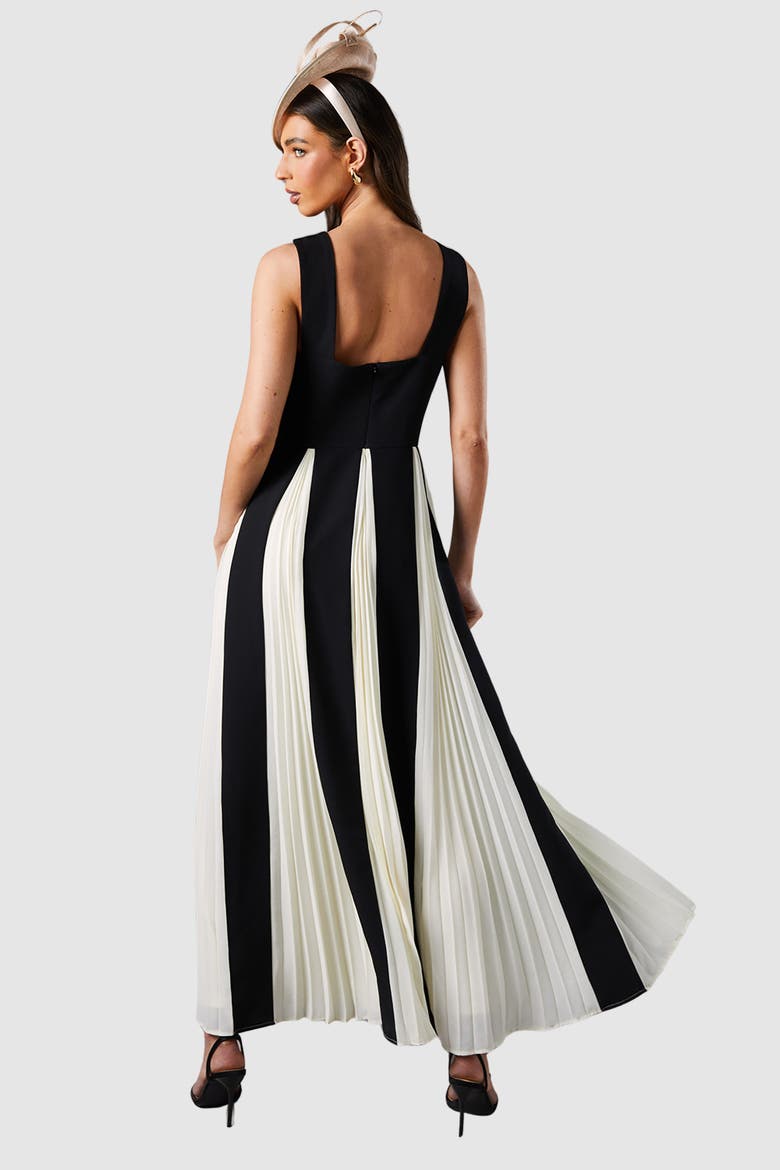 Cross Front Maxi Dress, Alternate, color, Mono