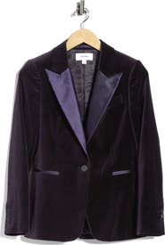 Reiss Verda Velvet Blazer