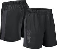 Nike Men's Nike Black Pittsburgh Steelers Woven Victory Performance Shorts