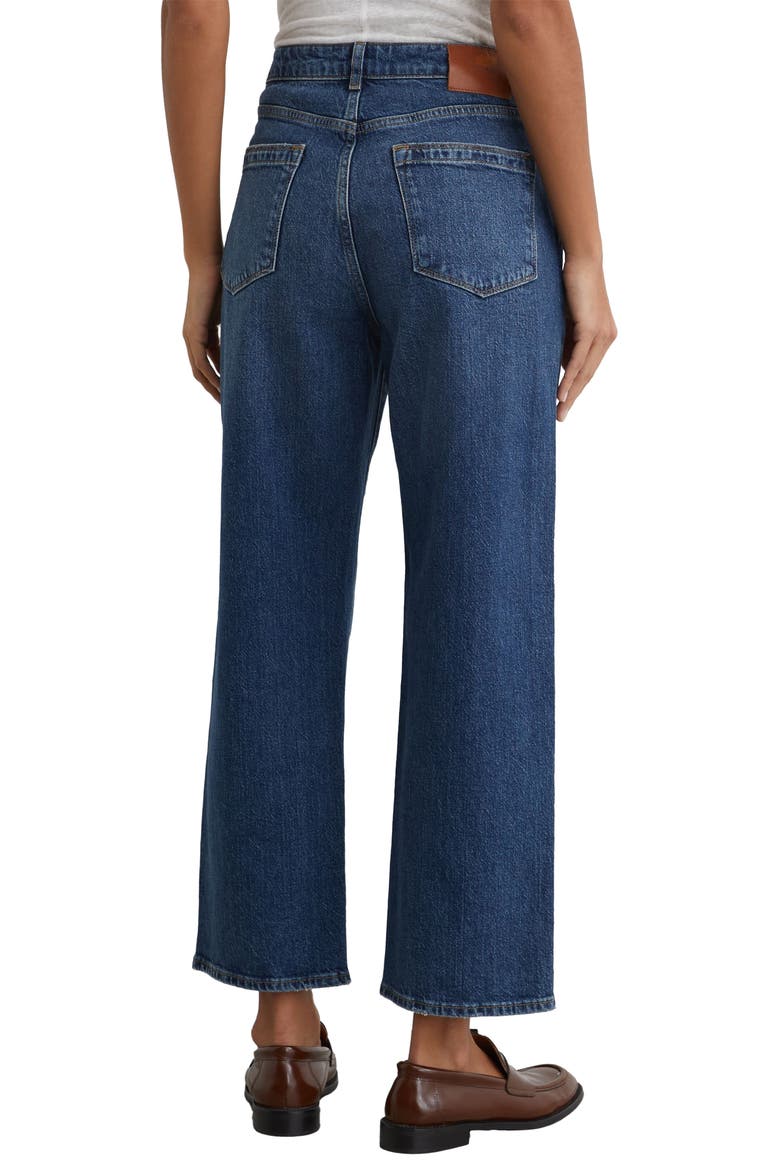 Selin Straight Leg Jeans, Alternate, color, MID BLUE