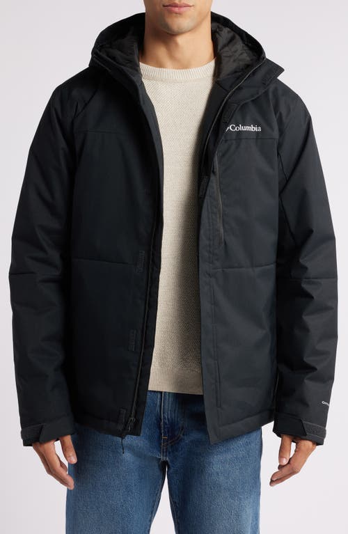 Columbia Hikebound™ II Insulated Rain Jacket in Black 