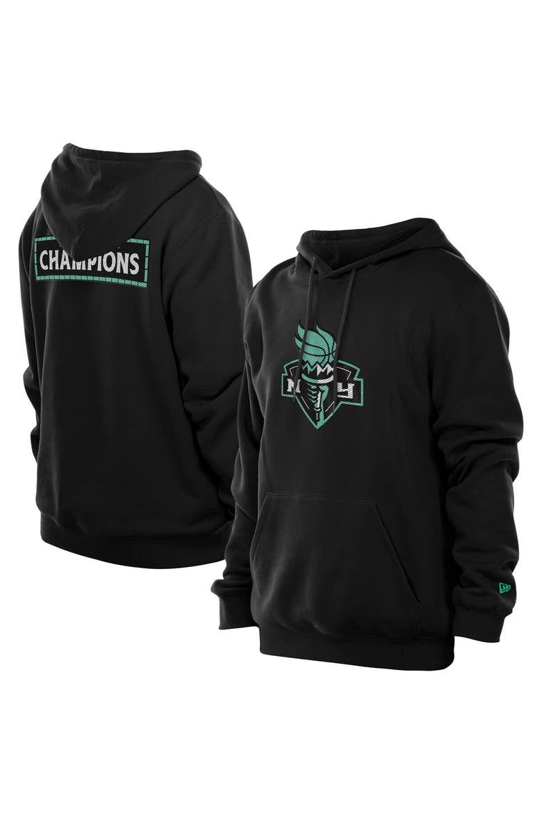 Men's New Era  Black New York Liberty Champions Premium Pullover Hoodie, Main, color, Black