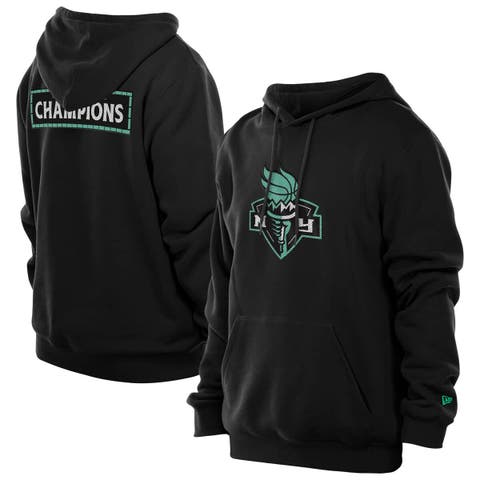 Men's New Era  Black New York Liberty Champions Premium Pullover Hoodie