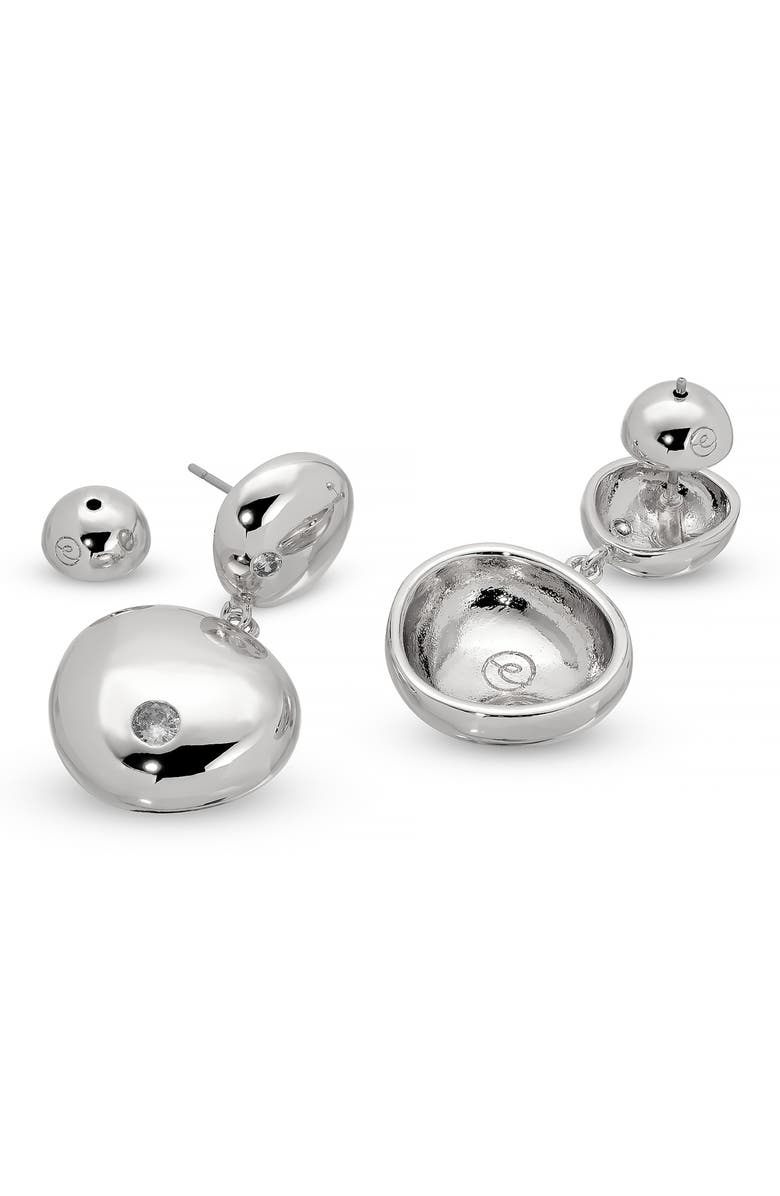 Ettika Polished Pebble Drop Earrings, Alternate, color,