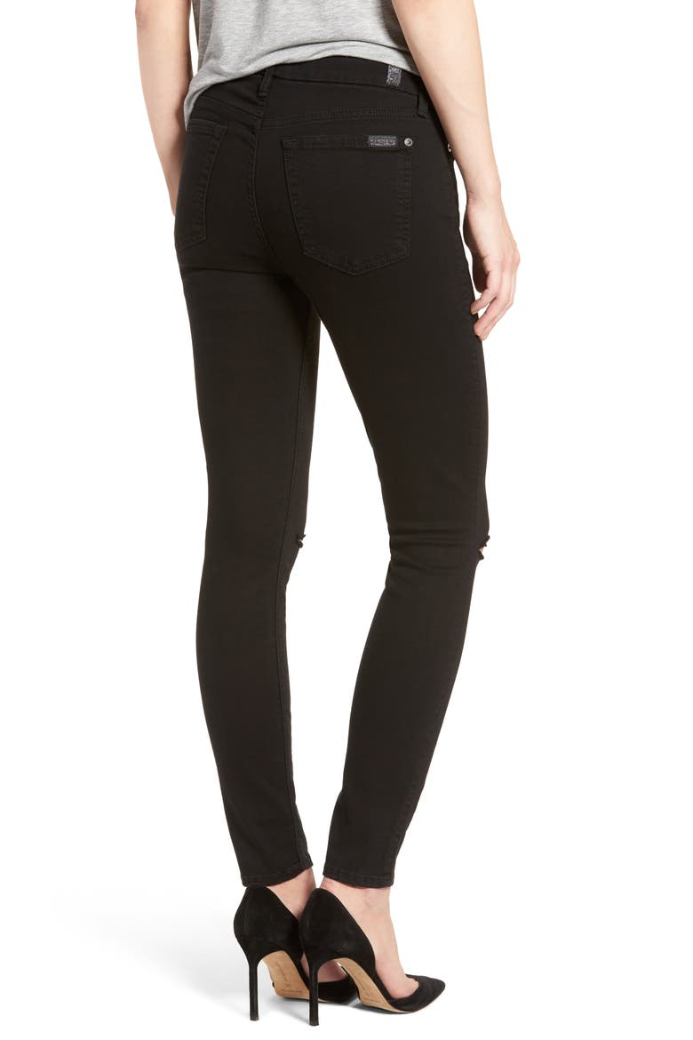 b(air) Ankle Skinny Jeans, Alternate, color, BAIR BLACK 2